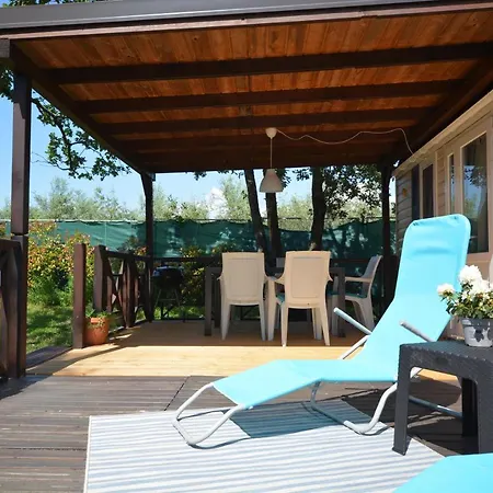 Ferienpark West Coast Mobilhome With Xxl Terrace In Naturist Solaris Fkk