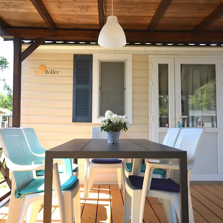 Ferienpark West Coast Mobilhome With Xxl Terrace In Naturist Solaris Fkk