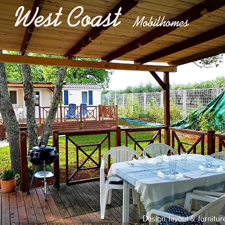 Ferienpark West Coast Mobilhome With Xxl Terrace In Naturist Solaris Fkk *