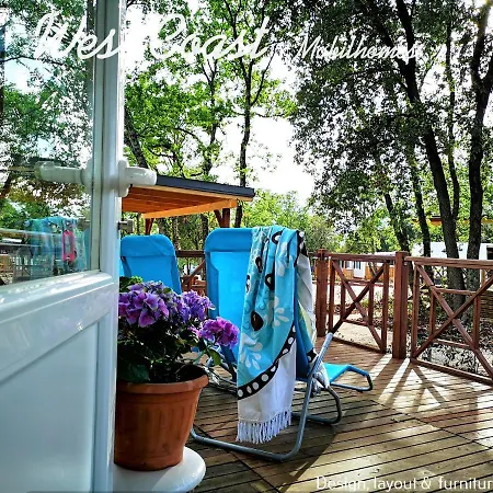 Vakantiepark West Coast Mobilhome With Xxl Terrace In Naturist Solaris Fkk
